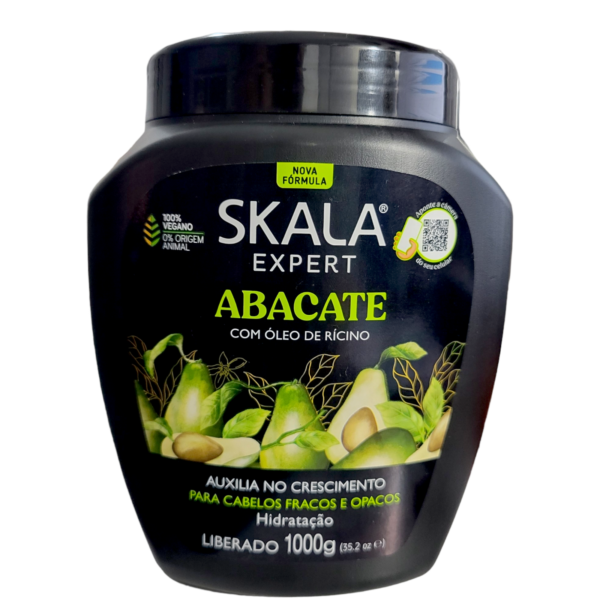 Brazilian Hair Treatment Cream Avocado & Recina Oil 100% Vegano 35oz | 1kg